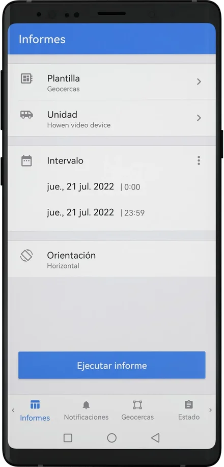 App: informes